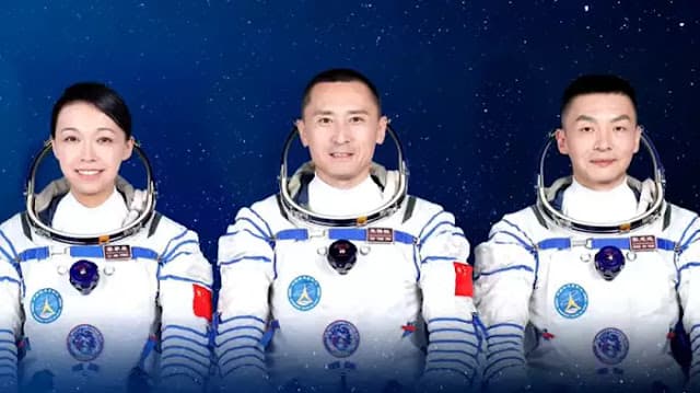 China realiza lançamento de missão espacial tripulada