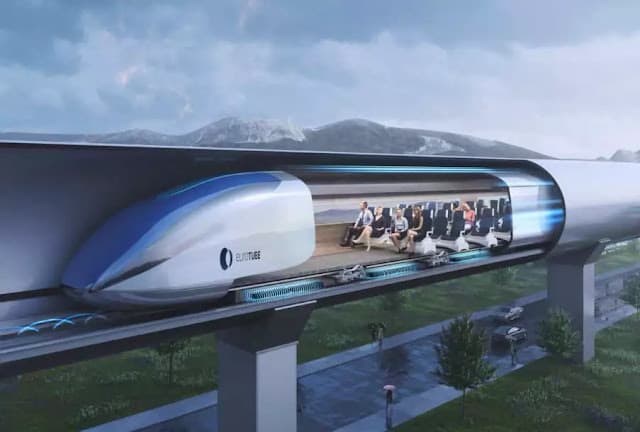 Mais rápido que um avião? Conheça o “trem” sem trilhos que promete ligar Londres a Paris em cerca de 20 minutos