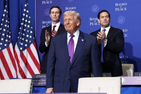 Trump diz ao Conselho da Paz que foram arrecadados US$7 bi para Gaza